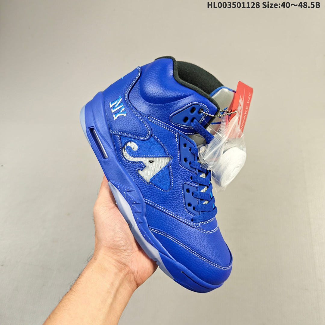 Awake NY x Air Jordan 5 Retro "Blue" AJ5 5 aj5 5 Awake NY Jorda - foto 9