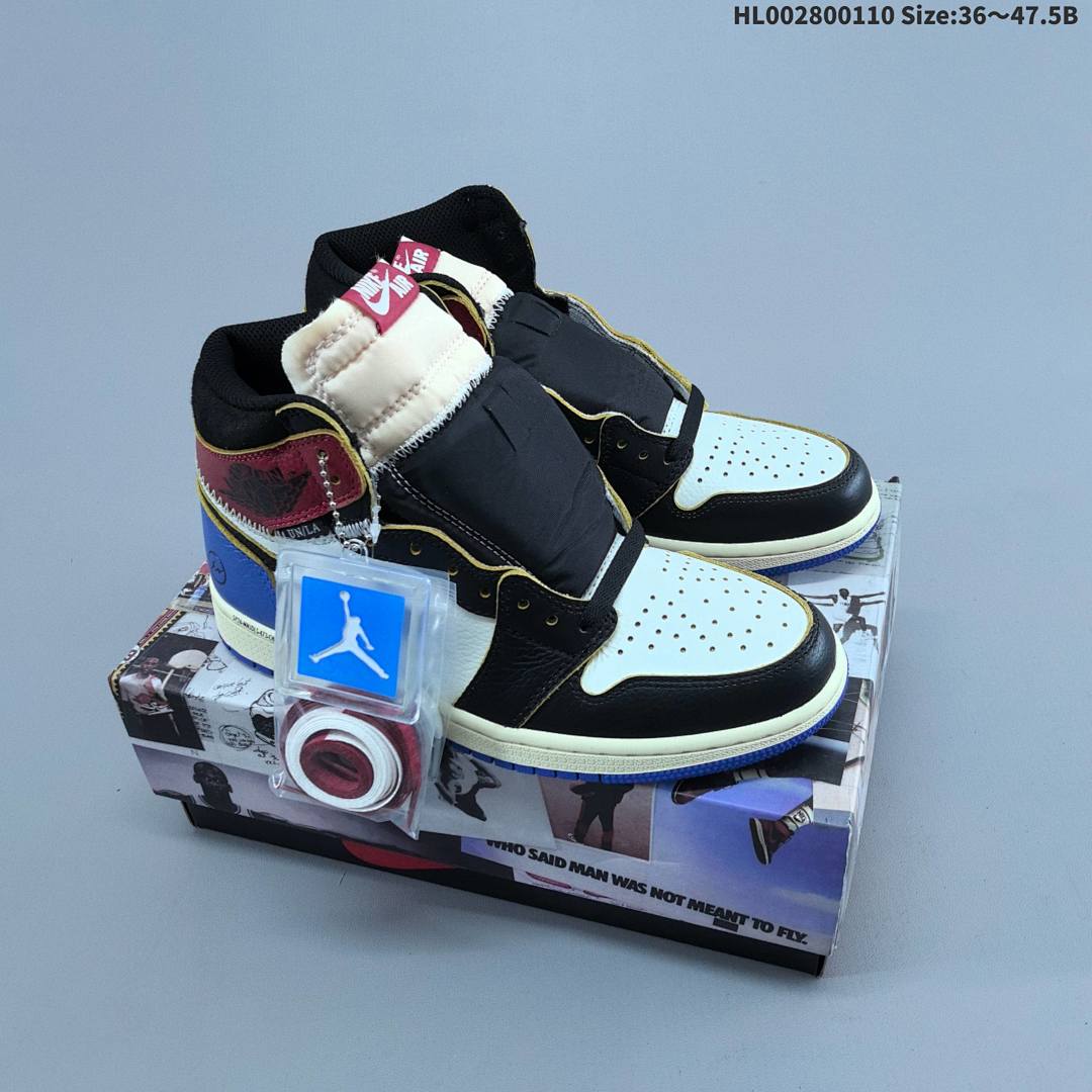Union LA x Fragment Design x Air Jordan 1 Retro High OG "TOP3" AJ1 1