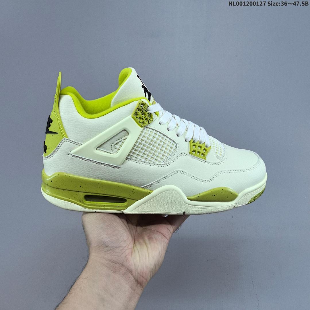 J Balvin x Air Jordan 4 Retro "Lemonade" AJ4 4 aj4 4 J Balv - foto 9