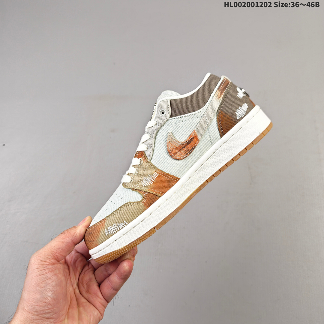 Air Jordan 1 Low SE "Multi-Color Distressed" AJ1 1 aj1 1 Jord - foto 7
