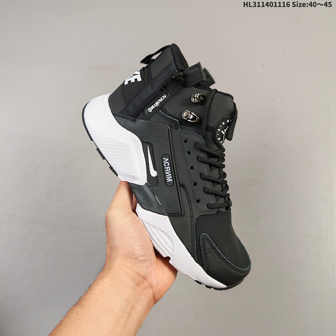 NIKE Air Huarache City Mid Lea 162528 HL311401116 Si - foto 9