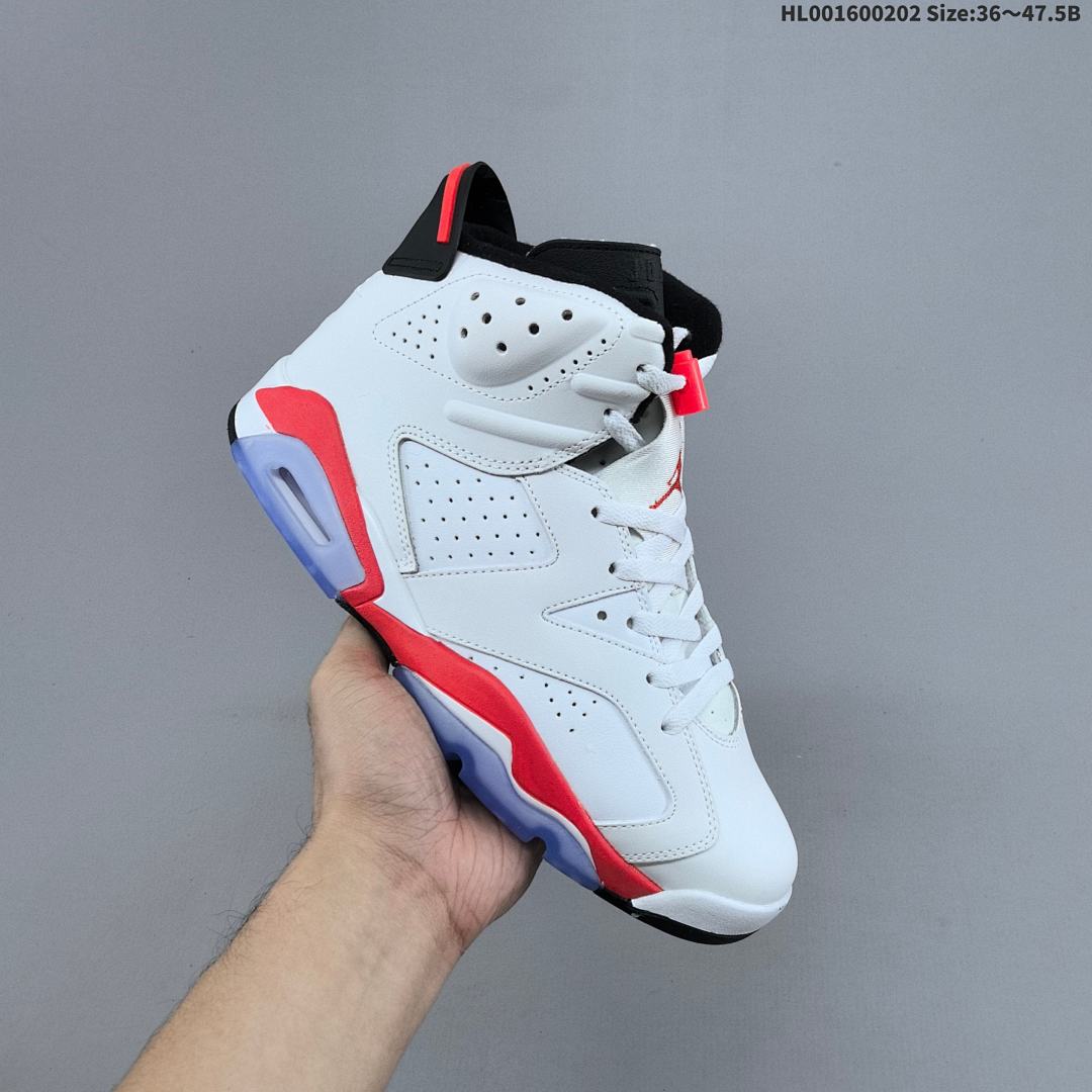 Air Jordan 6 Retro "Infrared White" AJ6 6 aj6 6 - foto 8