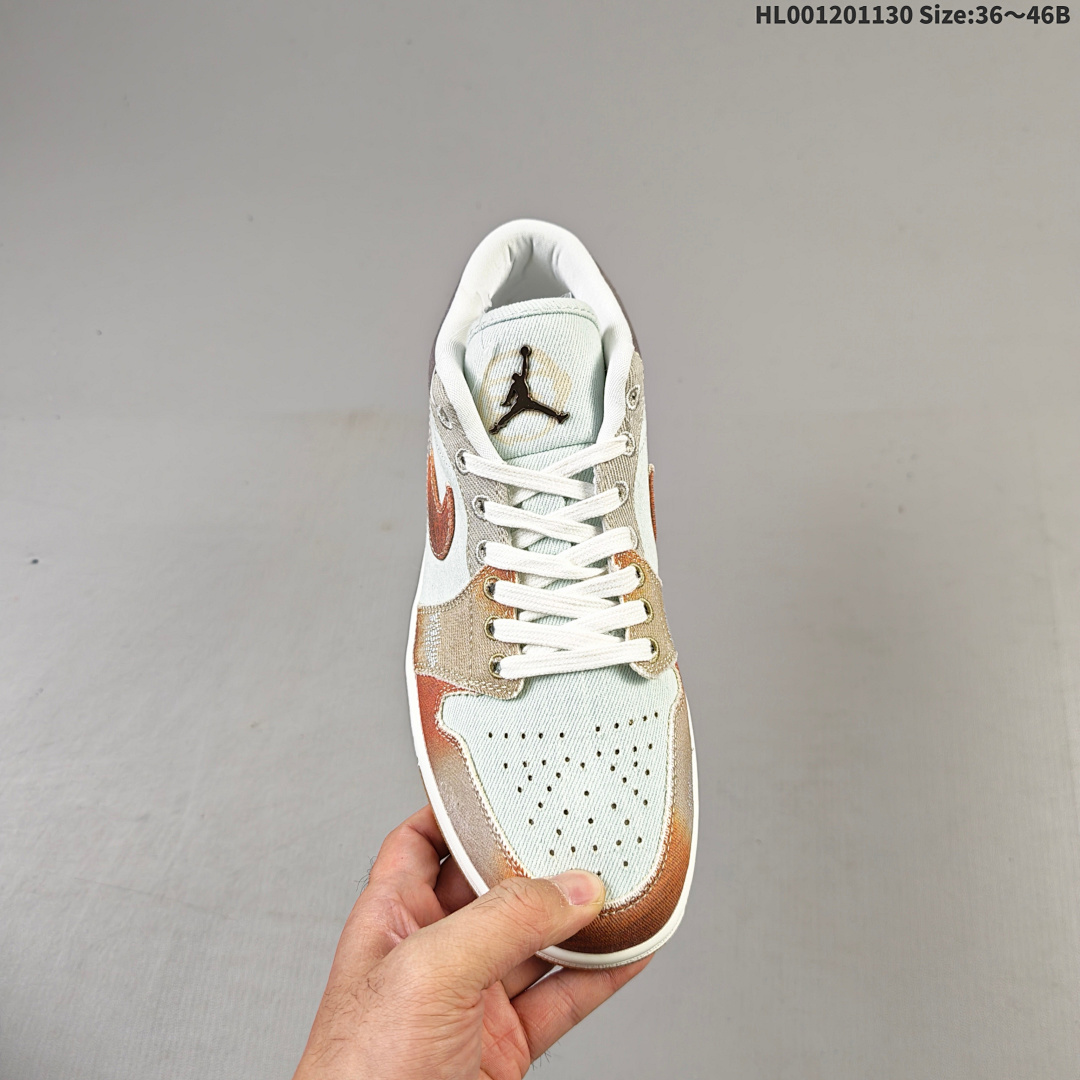 Air Jordan 1 Low SE "Multi-Color Distressed" AJ1 1 aj1 1 Jo - foto 6