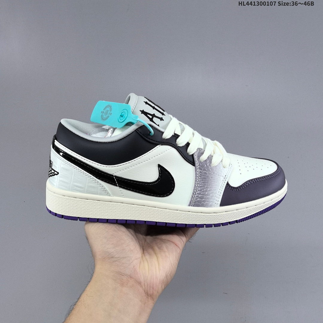 Air Jordan 1 Low & x27;& x27;Purple& x27;& x27; AJ1 1 aj1 1 - foto 9