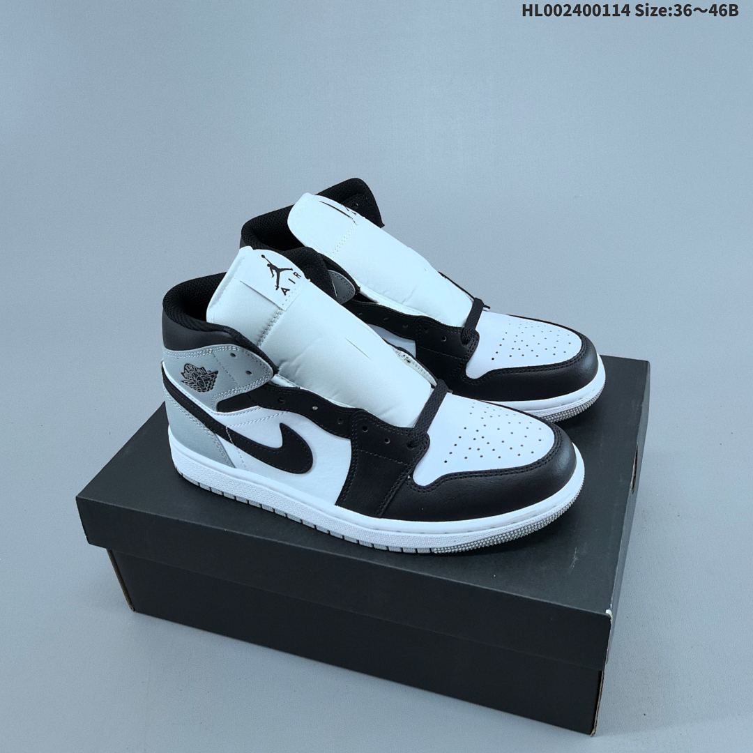 Air Jordan 1 Mid "Barons" AJ1 1 aj1 1 ·
