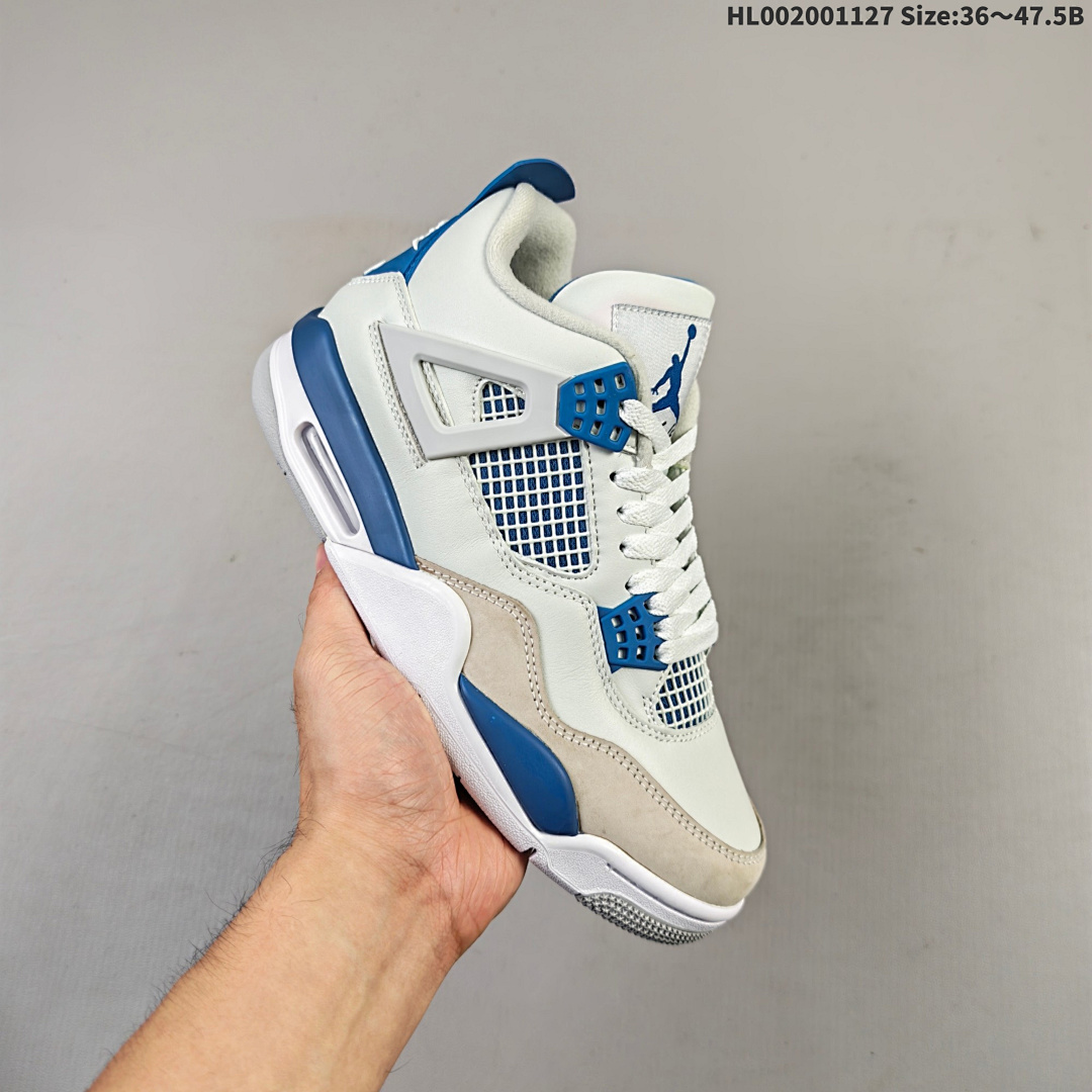Air Jordan 4 Retro "Military Blue" 2024 AJ4 4 aj4 4 - foto 8