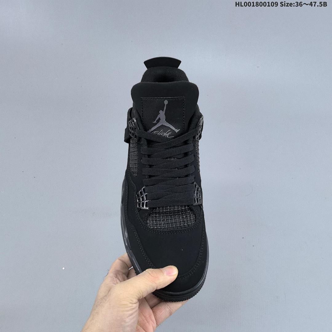 Air Jordan 4 Retro "Black Cat" AJ4 4 aj4 4 - foto 6