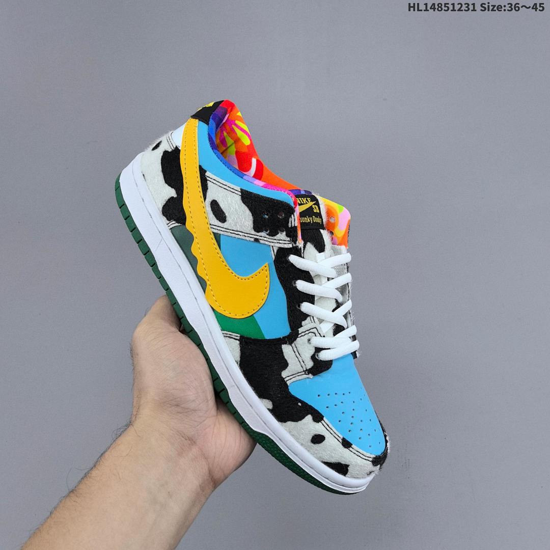 NK SB Dunk Low Pro QS"Chunky Dunky" CU3244-100 Swoosh Logo - foto 8