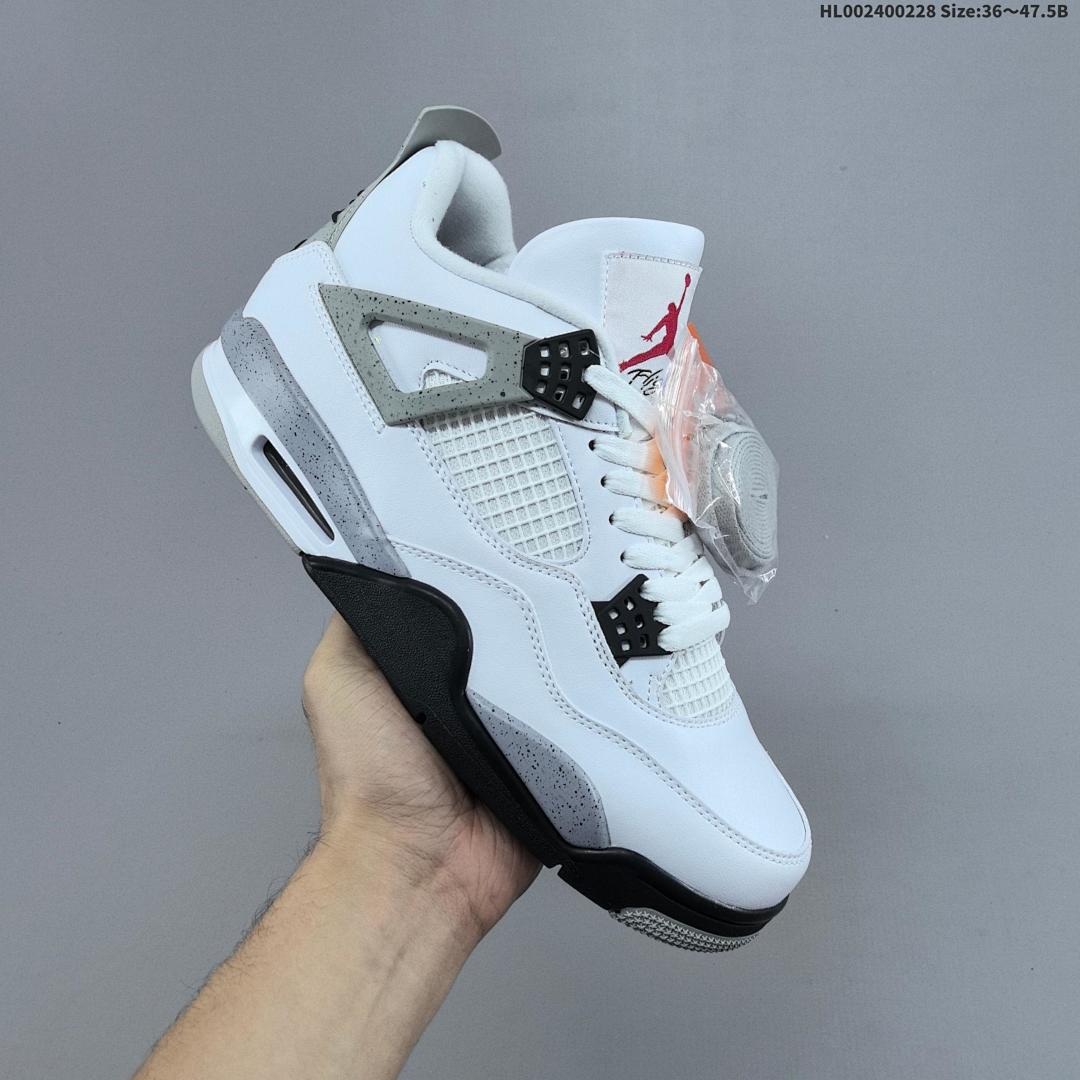 Air Jordan 4 Retro OG "White Cement" AJ4 4 aj4 4 - foto 3