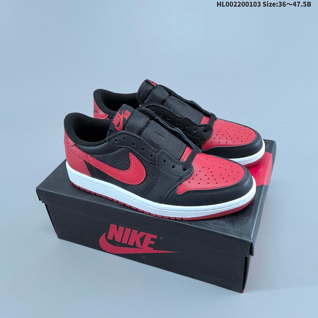 Air Jordan 1 Low OG "Banned" X AJ1 1 aj1 1