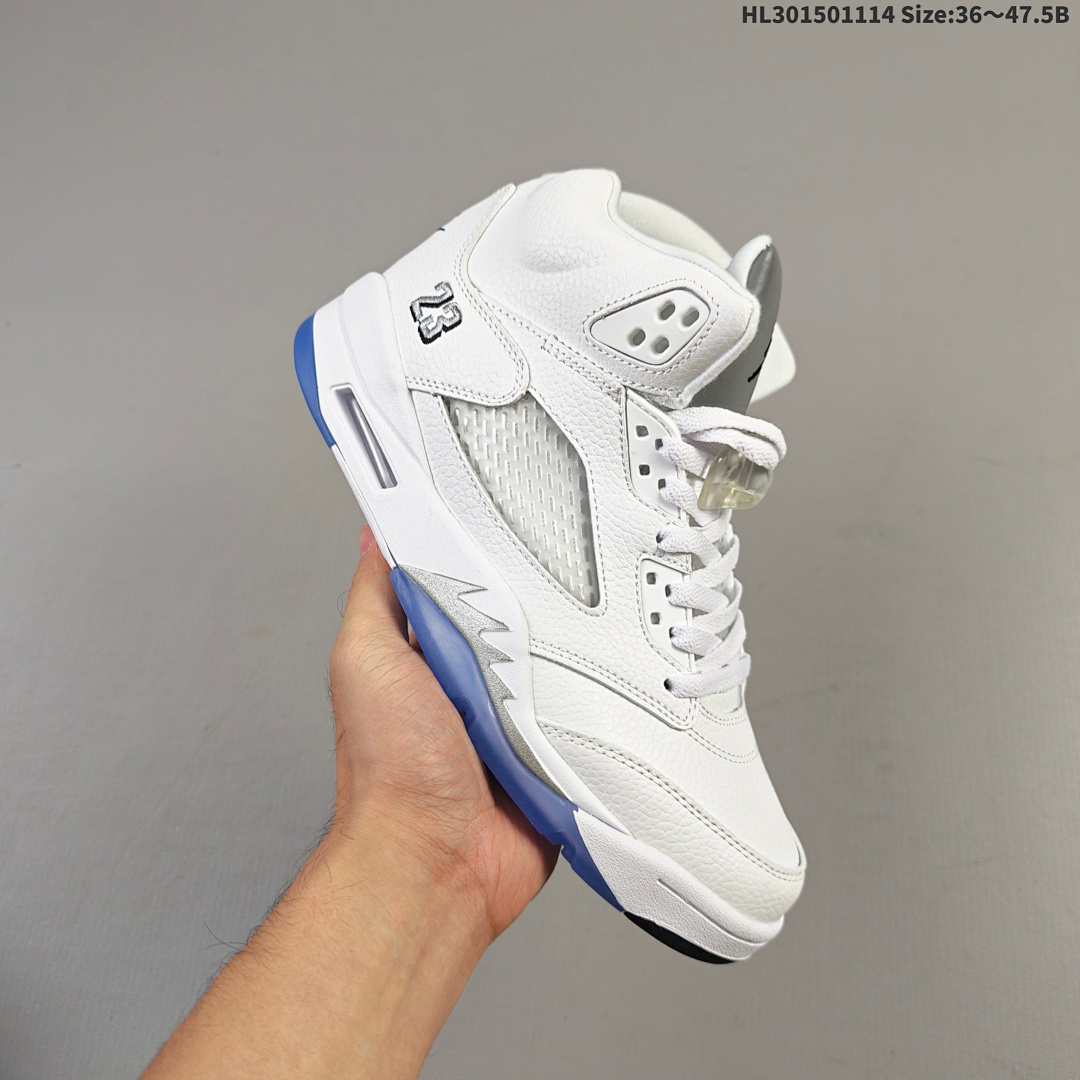 Air Jordan 5 Retro "Metallic White" AJ5 5 aj5 5 - foto 9