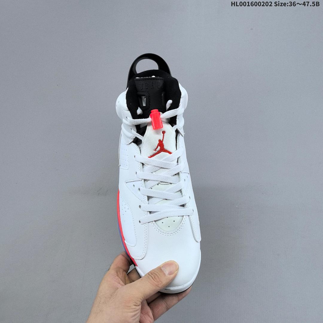 Air Jordan 6 Retro "Infrared White" AJ6 6 aj6 6 - foto 6