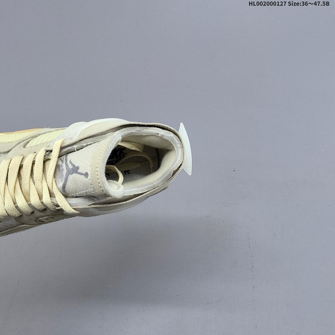 Off-White™ x Air Jordan 4 Retro "Cream Sail OW" AJ4 4 aj4 4 - foto 2