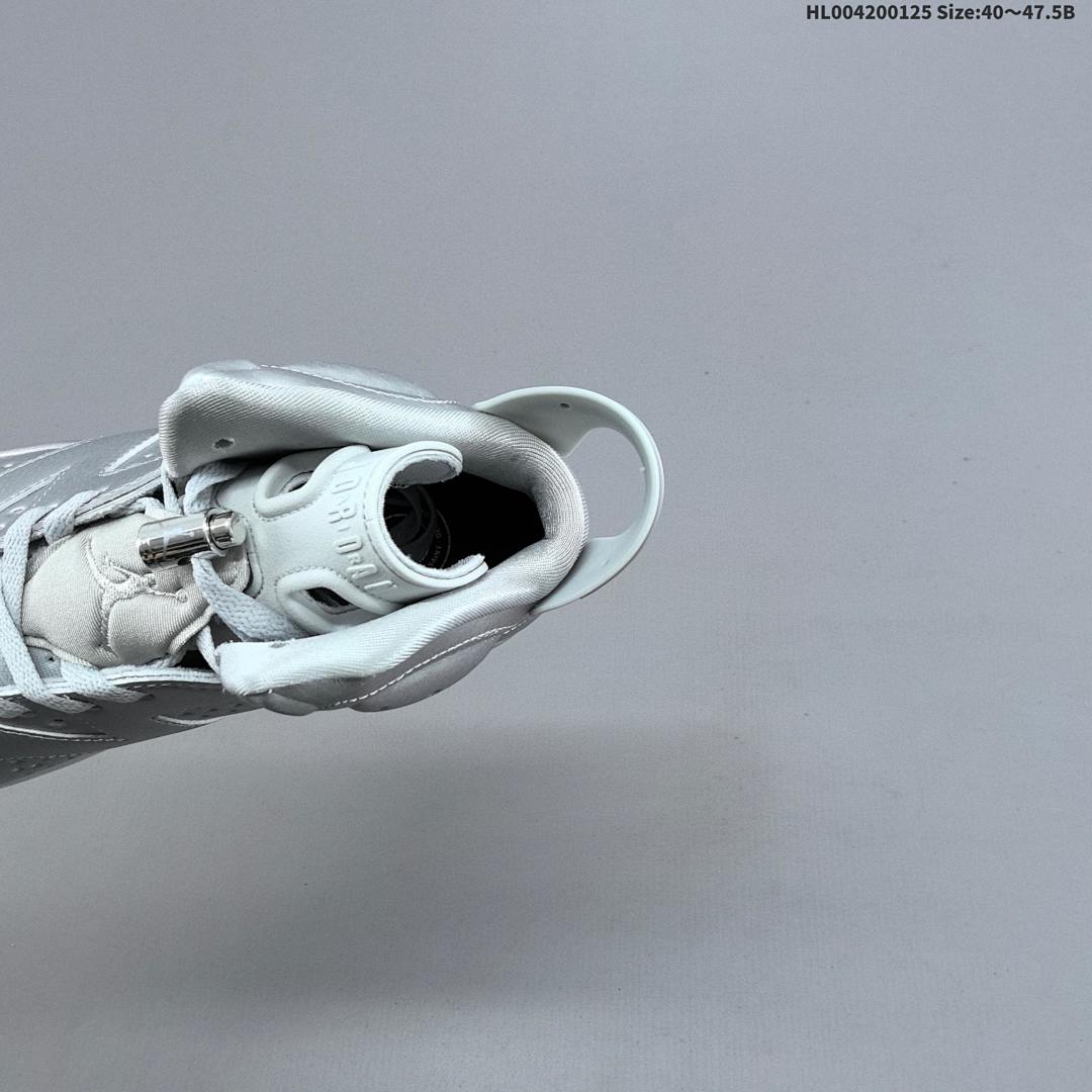 PSG x Air Jordan 6 Retro Paris "Silver Metallic" AJ6 6 aj6 6 - foto 2