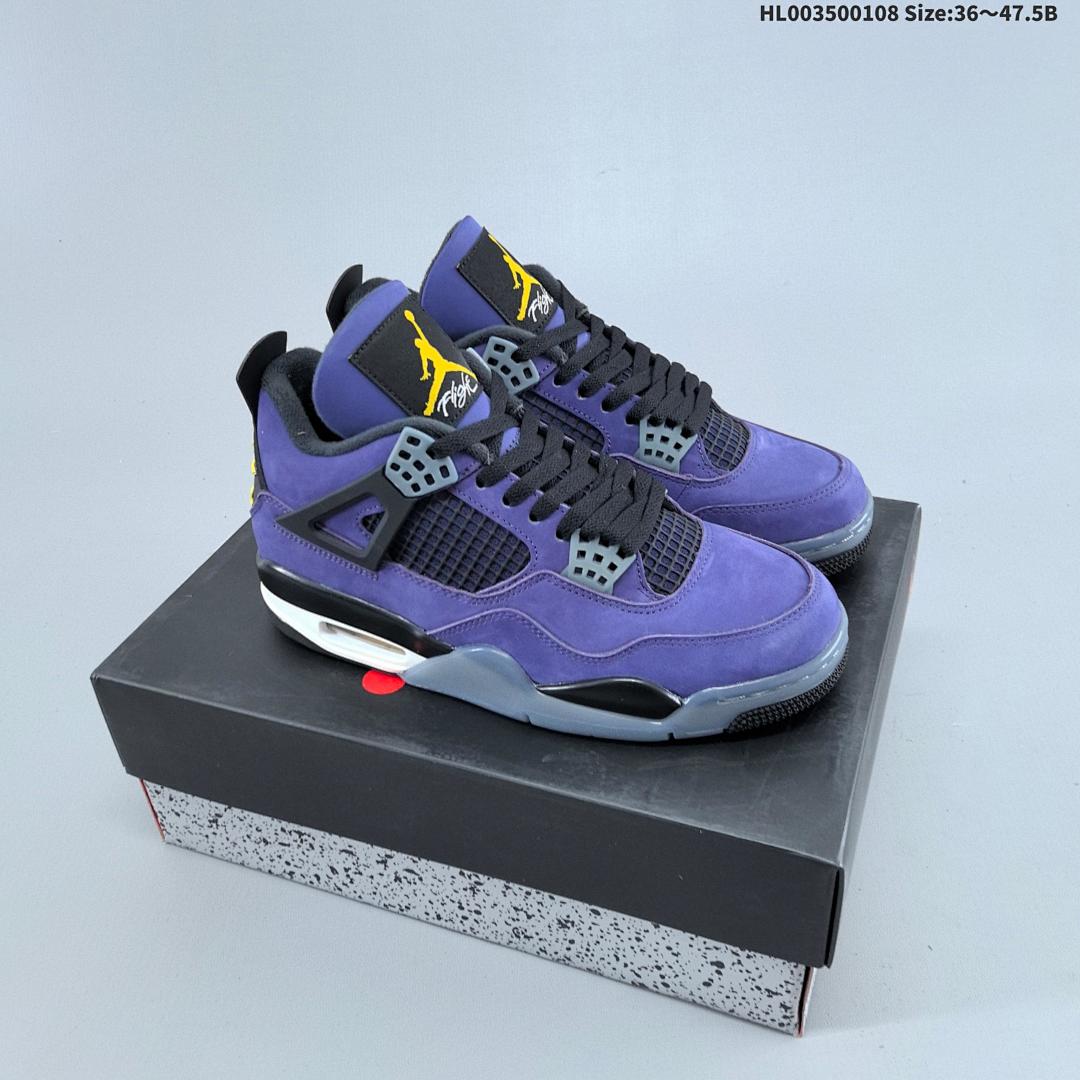 Air Jordan 4 Retro OG "Imperial Purple" AJ4 4 aj4 4