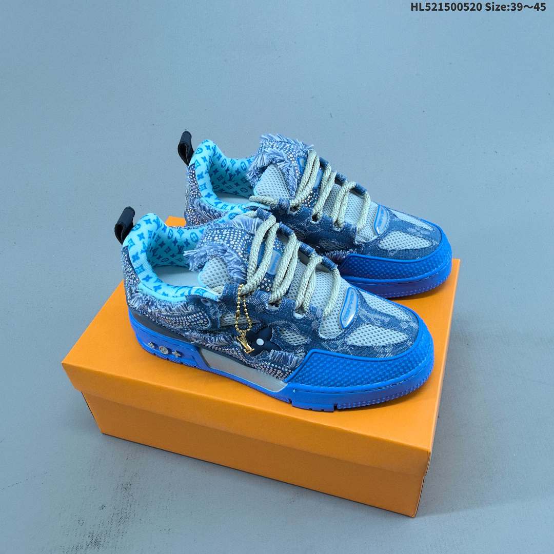 Louis Vuitton Trainer Sneaker Low Louis Vuitton Louis Vuitton ID:HL521500520 Size:39 45