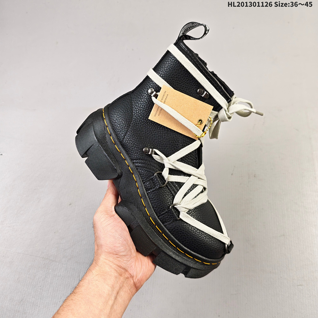 Dr.martens Martens 1461 Smooth Leather Platform - foto 8