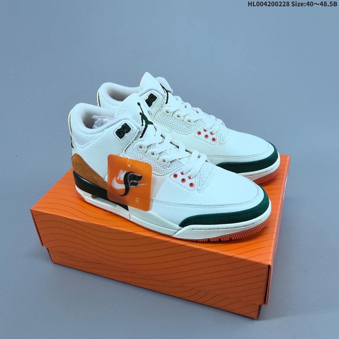 Solefly x Air Jordan 3 Retro "Miami" AJ3 3 aj3 3 Solef