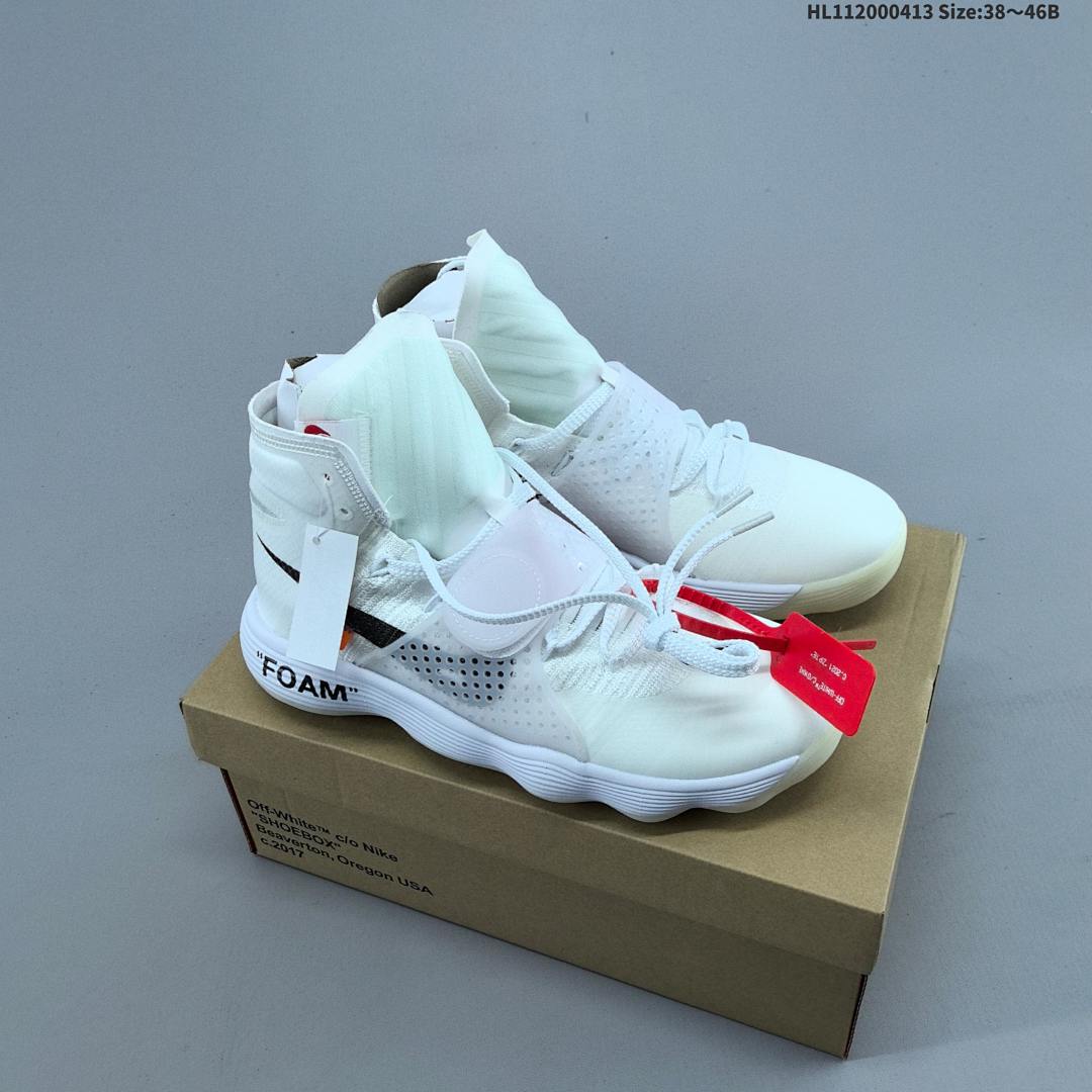 Nike React Hyperdunk Flyknit Off-White Virgil The Ten FK