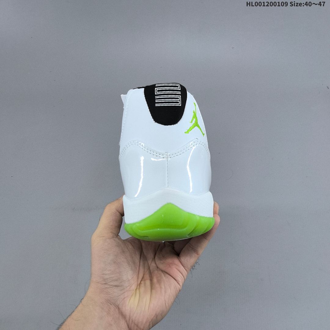 Air Jordan 11 Retro "White Green" AJ11 11 aj11 11 - foto 5