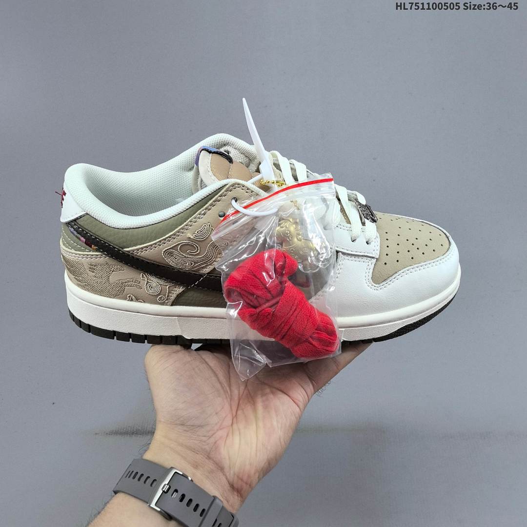 Nike Dunk Low "Split" SB Swoosh Logo - foto 4