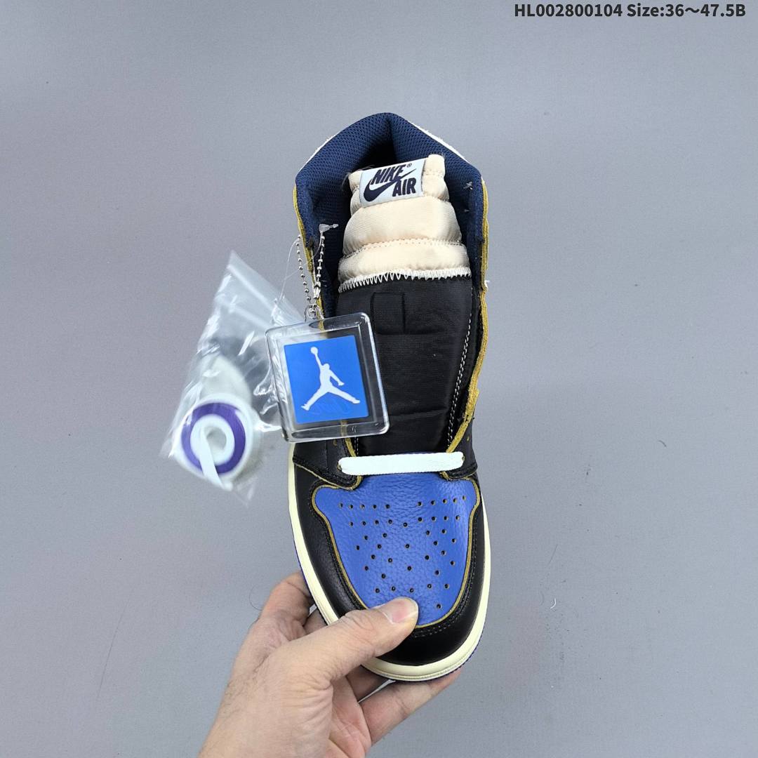Union LA x Fragment Design x Air Jordan 1 Retro High OG "Sport Royal" A - foto 6