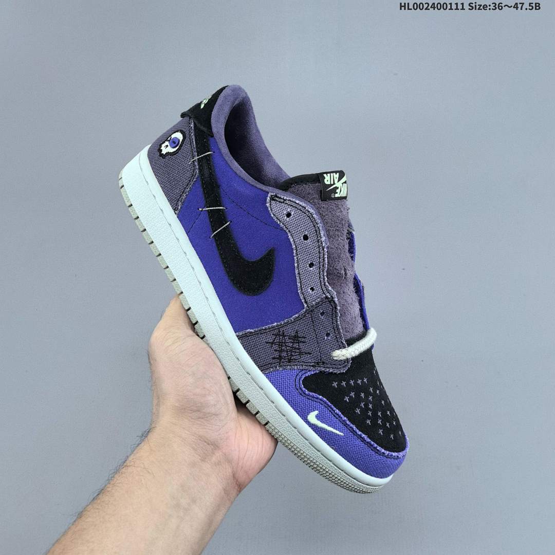 Zion Williamson x Air Jordan 1 Low OG "Regency Purple And Dark Raisin" 2.0 2.0 A - foto 8