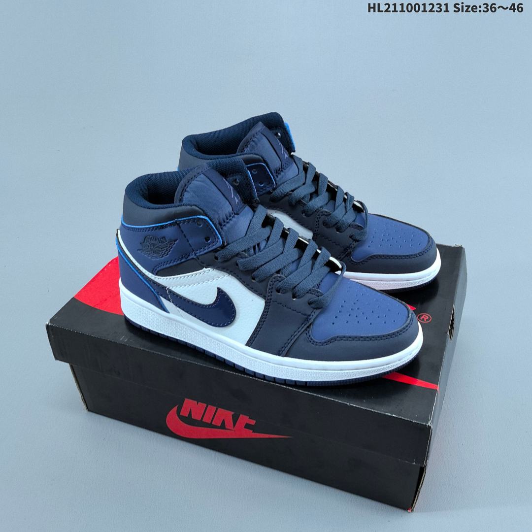 Nike Air Jordan 1 Retro Mid AJ1 -445 ID Size 46 - foto 2