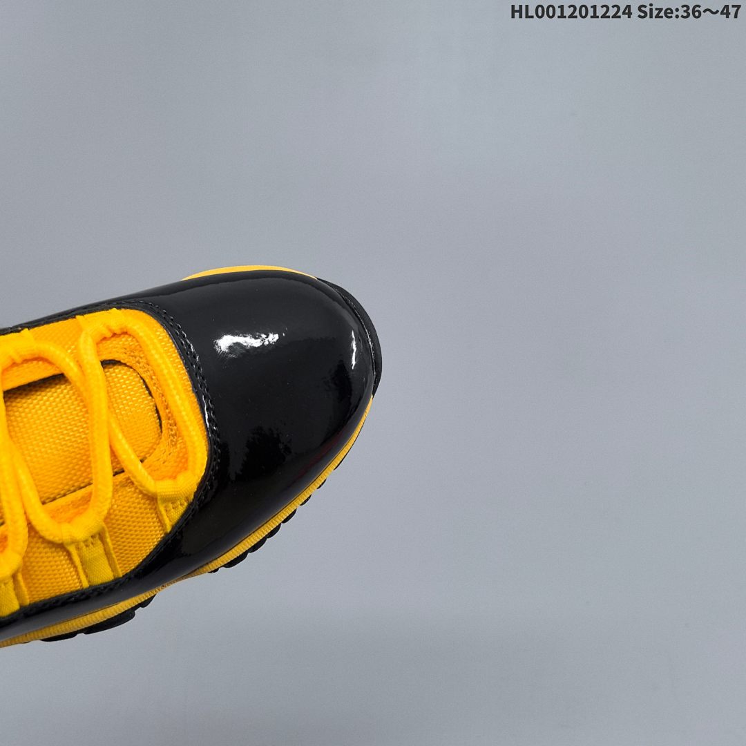 Air Jordan 11 Retro High "Black Yellow" AJ11 11 aj11 11 - foto 3