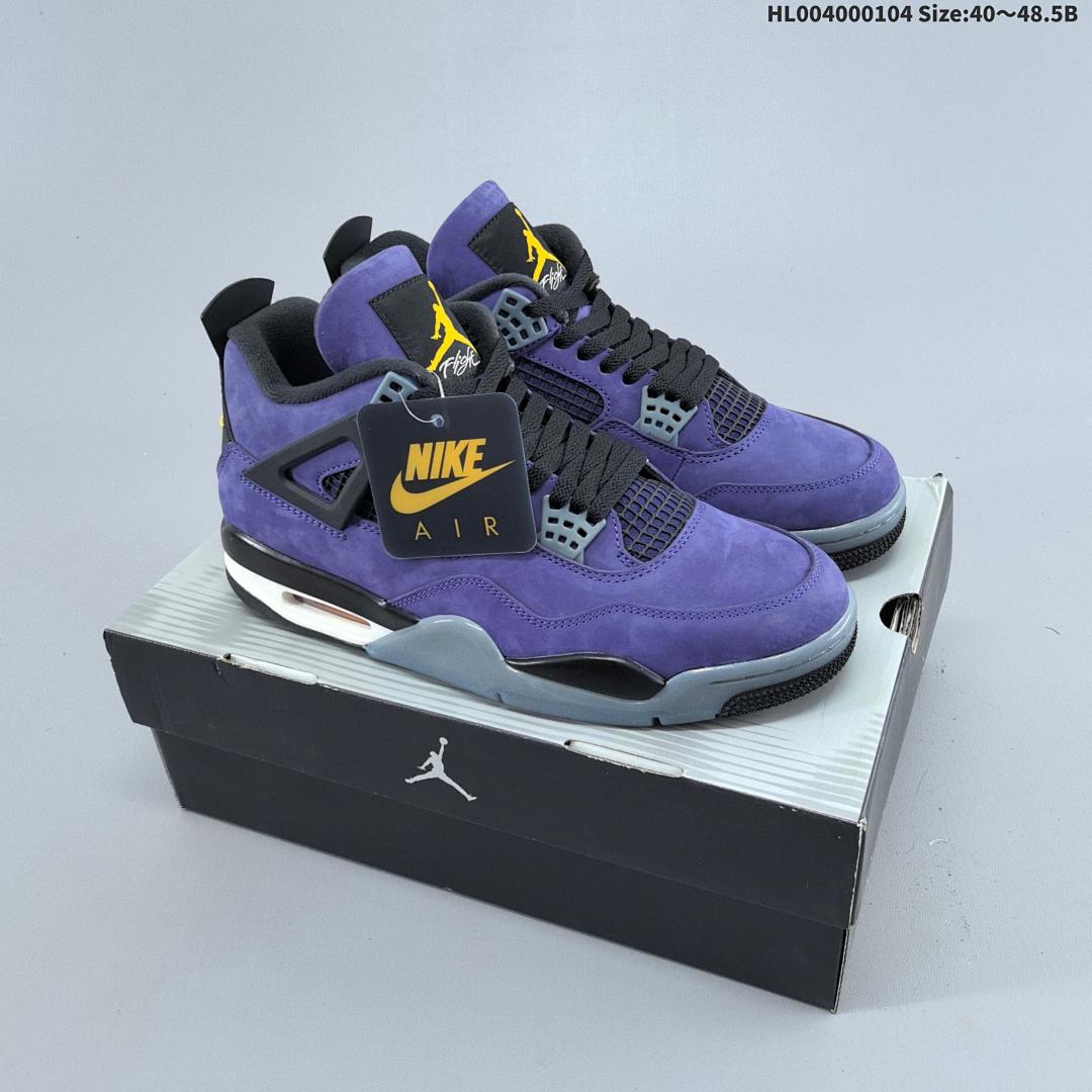 Air Jordan 4 Retro OG "Imperial Purple" AJ4 4 aj4 4