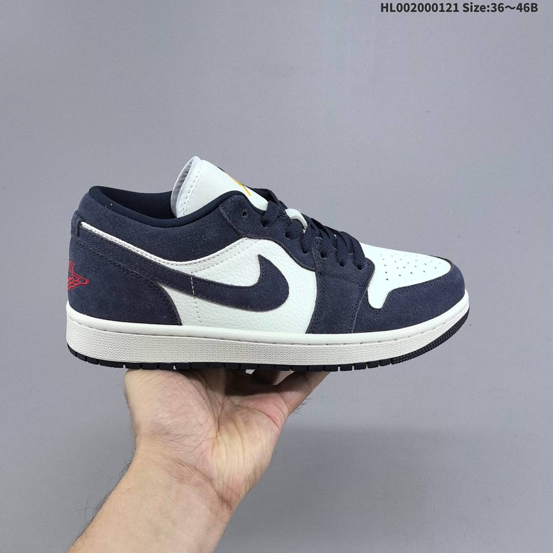 Air Jordan 1 Low "Obsidian Suede" AJ1 1 aj1 1 - foto 9