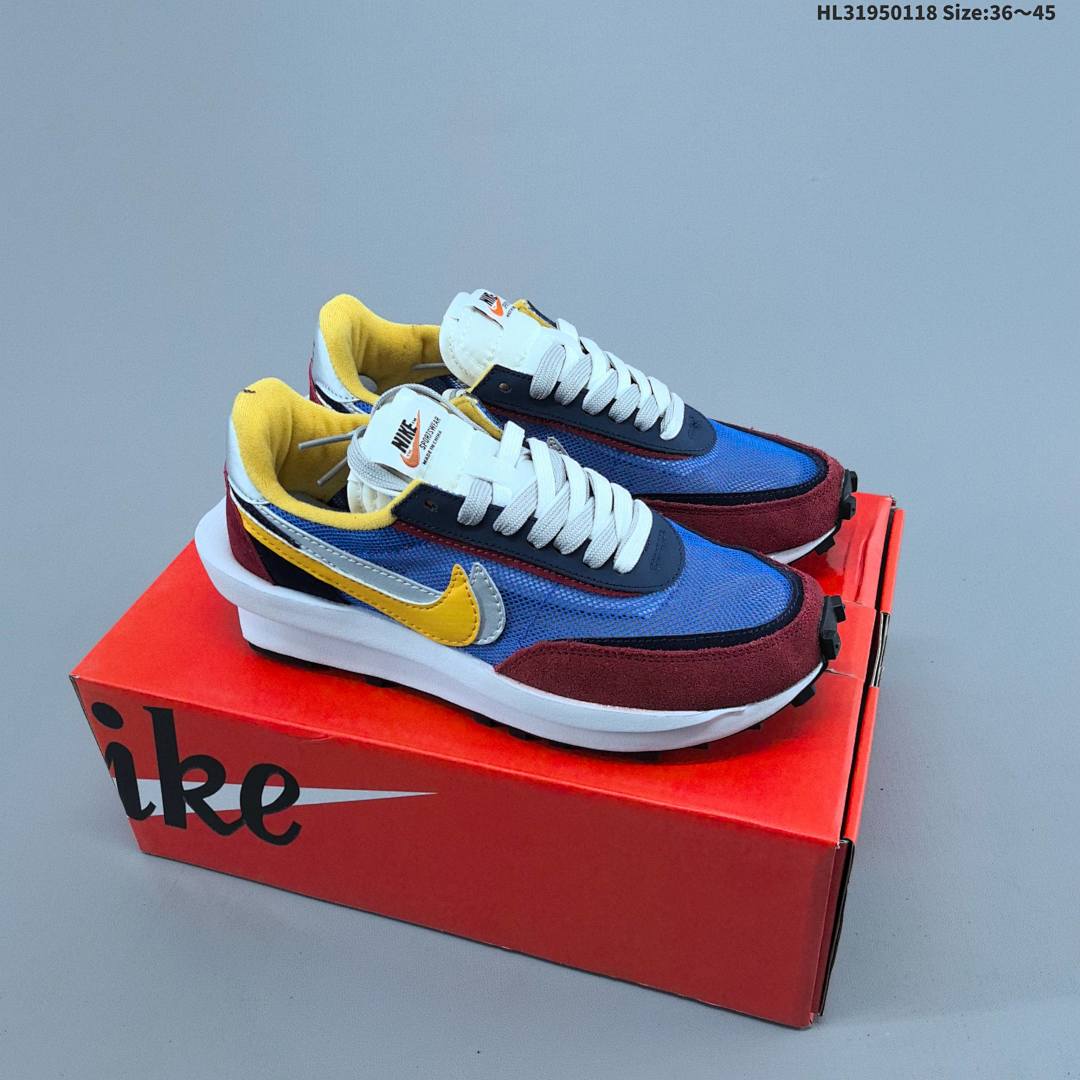 Sacai x Nike Ldwaffle Sacai Nike Waffle Daybreak Swoosh - foto 5
