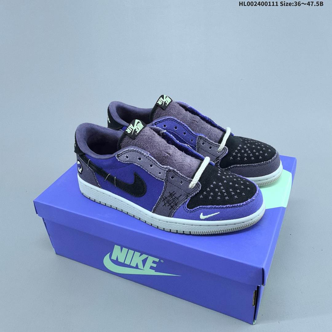 Zion Williamson x Air Jordan 1 Low OG "Regency Purple And Dark Raisin" 2.0 2.0 A