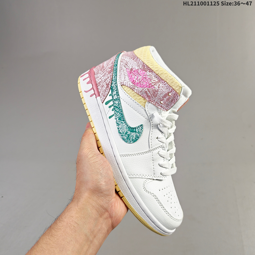 Nike Air Jordan 1 Retro Mid AJ1 -517 ID Size - foto 7