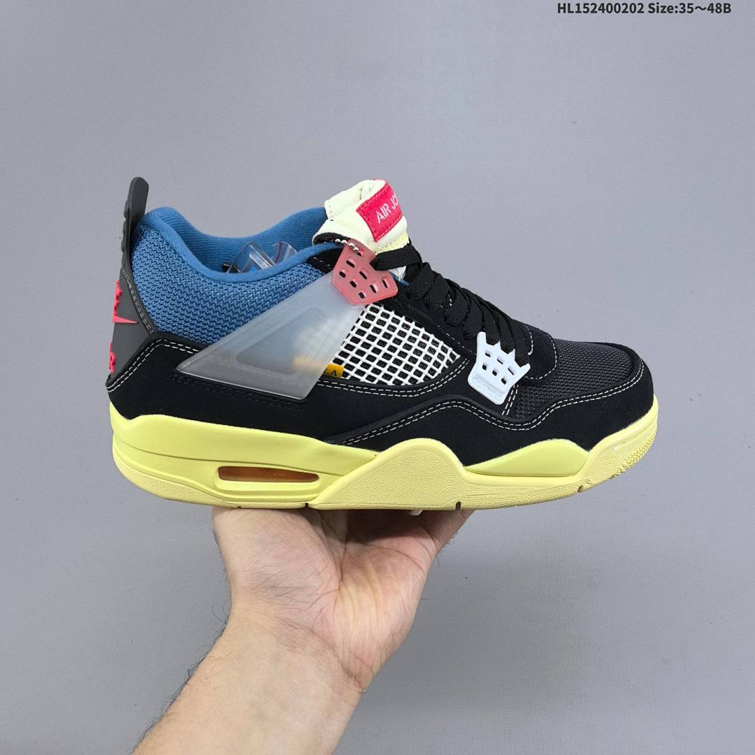 Union x Air Jordan 4 Retro SP "Off Noir" AJ4 4 aj4 4 - foto 9