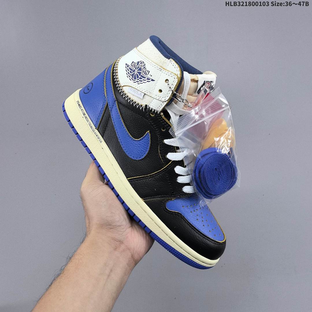 Union x Fragment Design x Air Jordan 1 Retro High OG AJ1 1 aj1 1 - foto 8