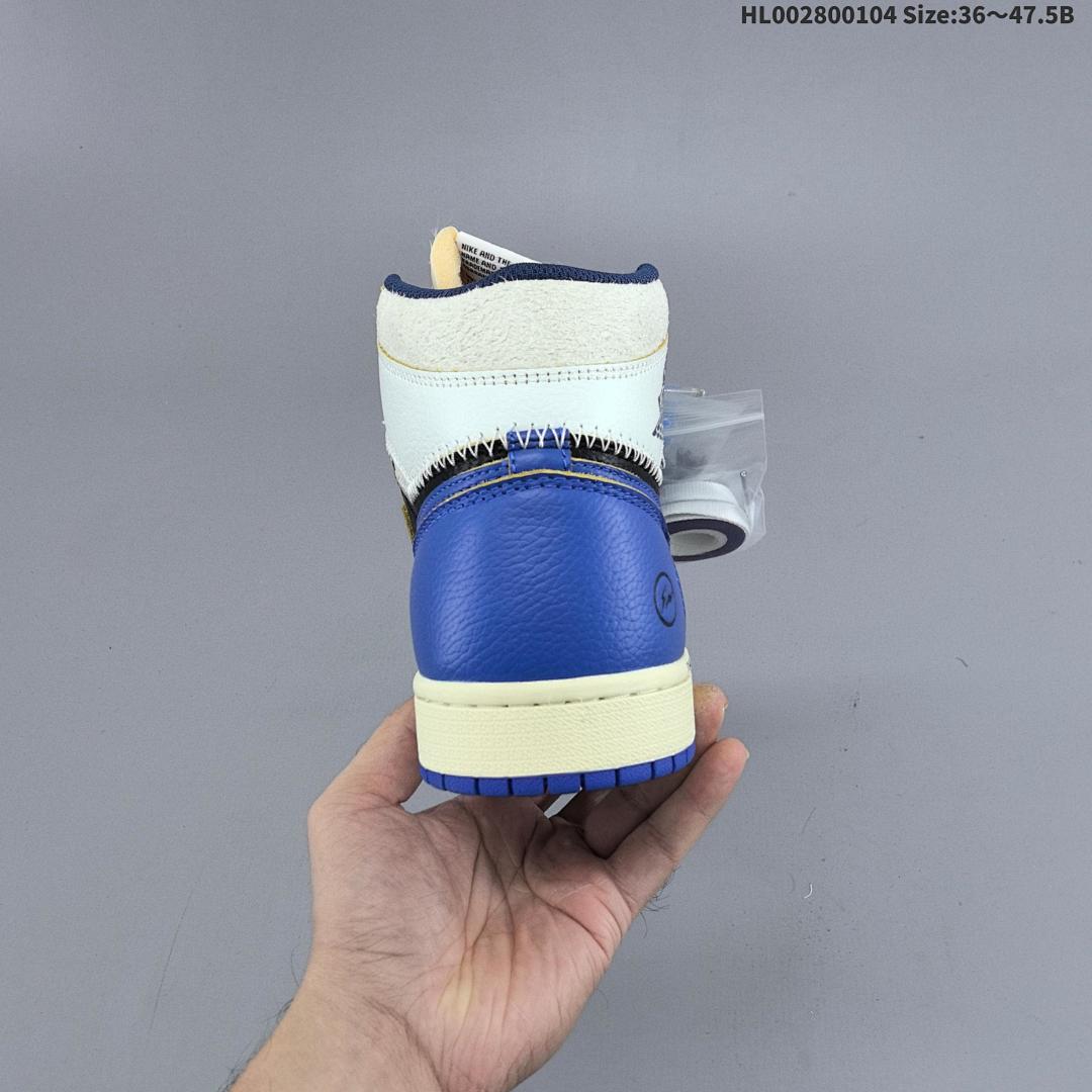 Union LA x Fragment Design x Air Jordan 1 Retro High OG "Sport Royal" A - foto 5