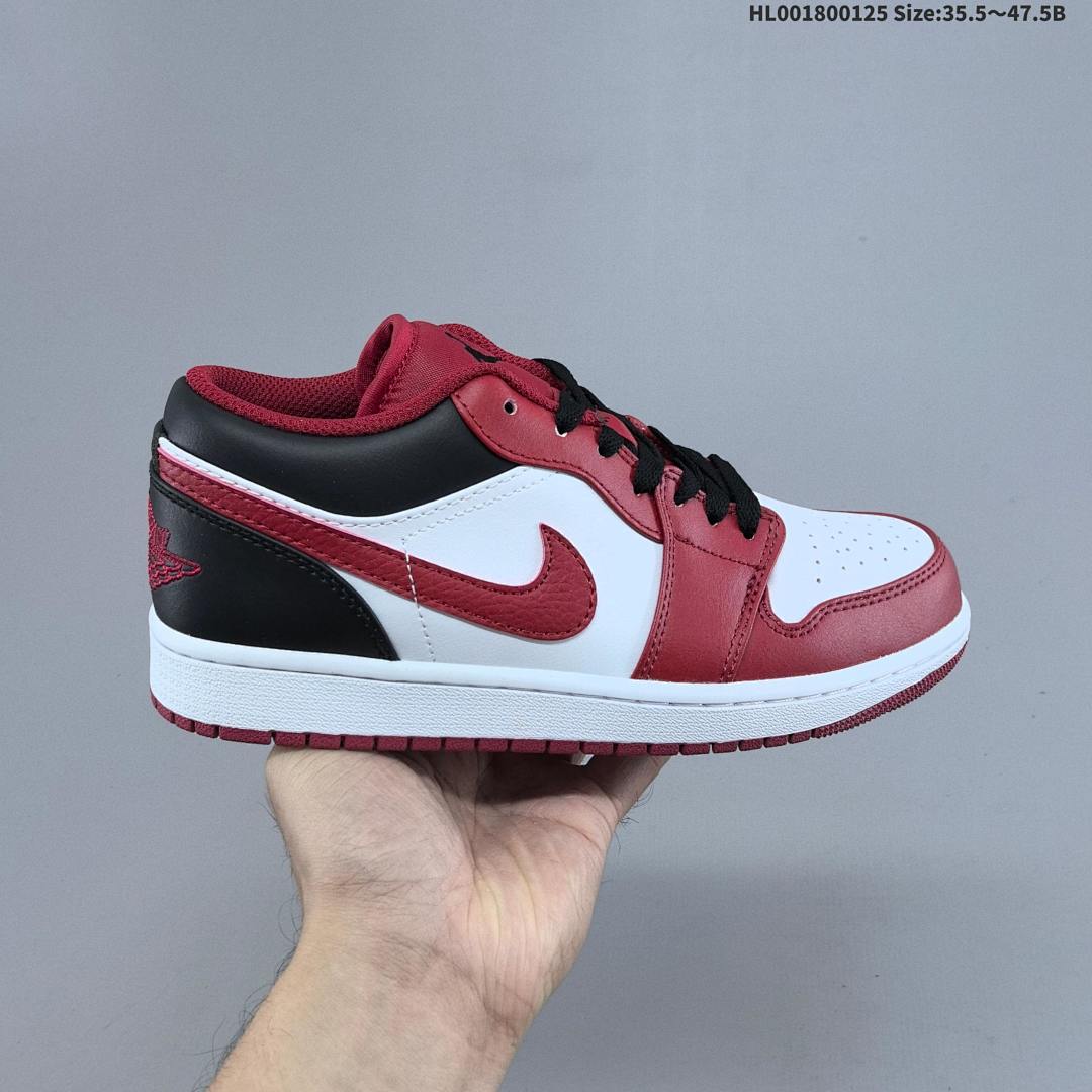 Air Jordan 1 Low "Reverse Black Toe" AJ1 1 aj1 1 - foto 9
