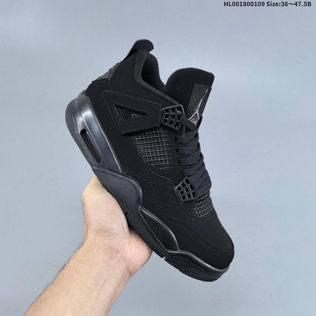 Air Jordan 4 Retro "Black Cat" AJ4 4 aj4 4 - foto 8