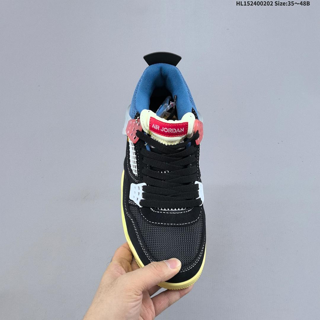 Union x Air Jordan 4 Retro SP "Off Noir" AJ4 4 aj4 4 - foto 6