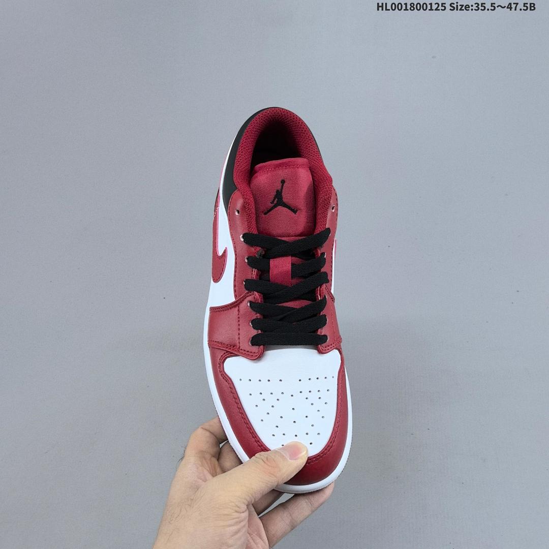 Air Jordan 1 Low "Reverse Black Toe" AJ1 1 aj1 1 - foto 6