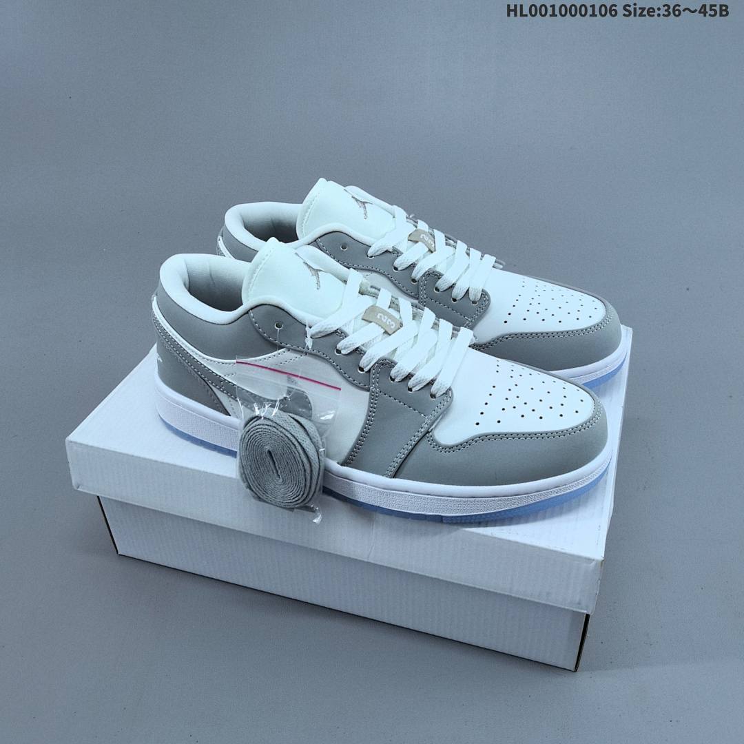 Air Jordan 1 Low "Wolf Grey" Dior AJ1 1 aj1 1 “dior ”