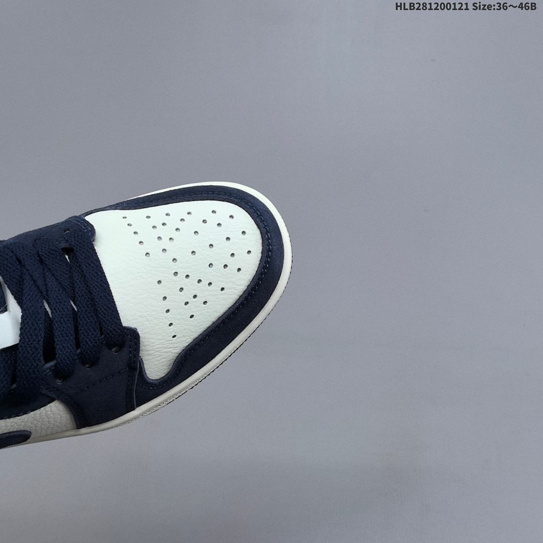 Air Jordan 1 Low "Obsidian Suede" AJ1 1 aj1 1 Jor - foto 3