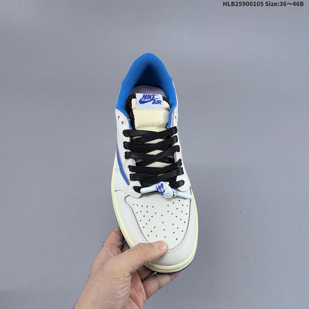 Travis Scott x Fragment Design x Air Jordan 1 Low OG AJ1 1 aj1 1 - foto 6