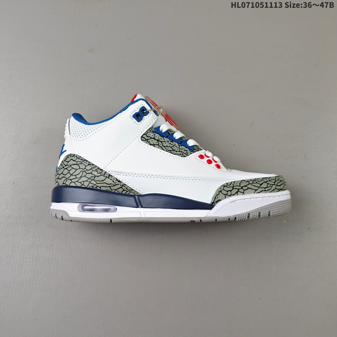Jordan Air Jordan 3 Retro Silver Anniversary AJ3 3 1987 1988 35 MV
