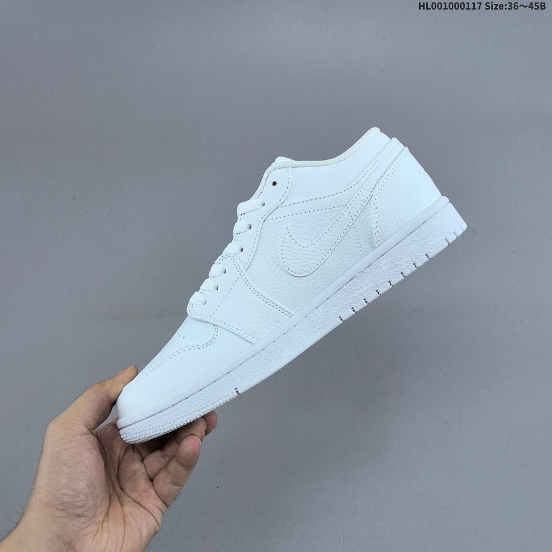 Air Jordan 1 Low "Triple White" AJ1 1 aj1 1 - foto 7