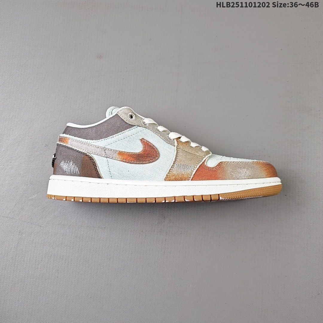 Air Jordan 1 Low SE "Multi-Color Distressed" AJ1 1 aj1 1 Jordan - foto 9