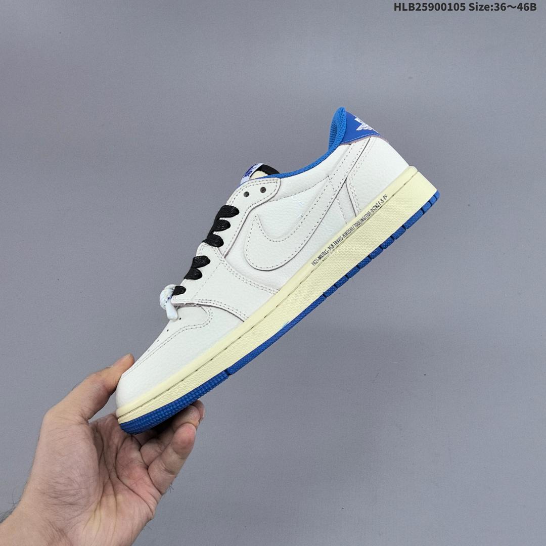 Travis Scott x Fragment Design x Air Jordan 1 Low OG AJ1 1 aj1 1 - foto 7