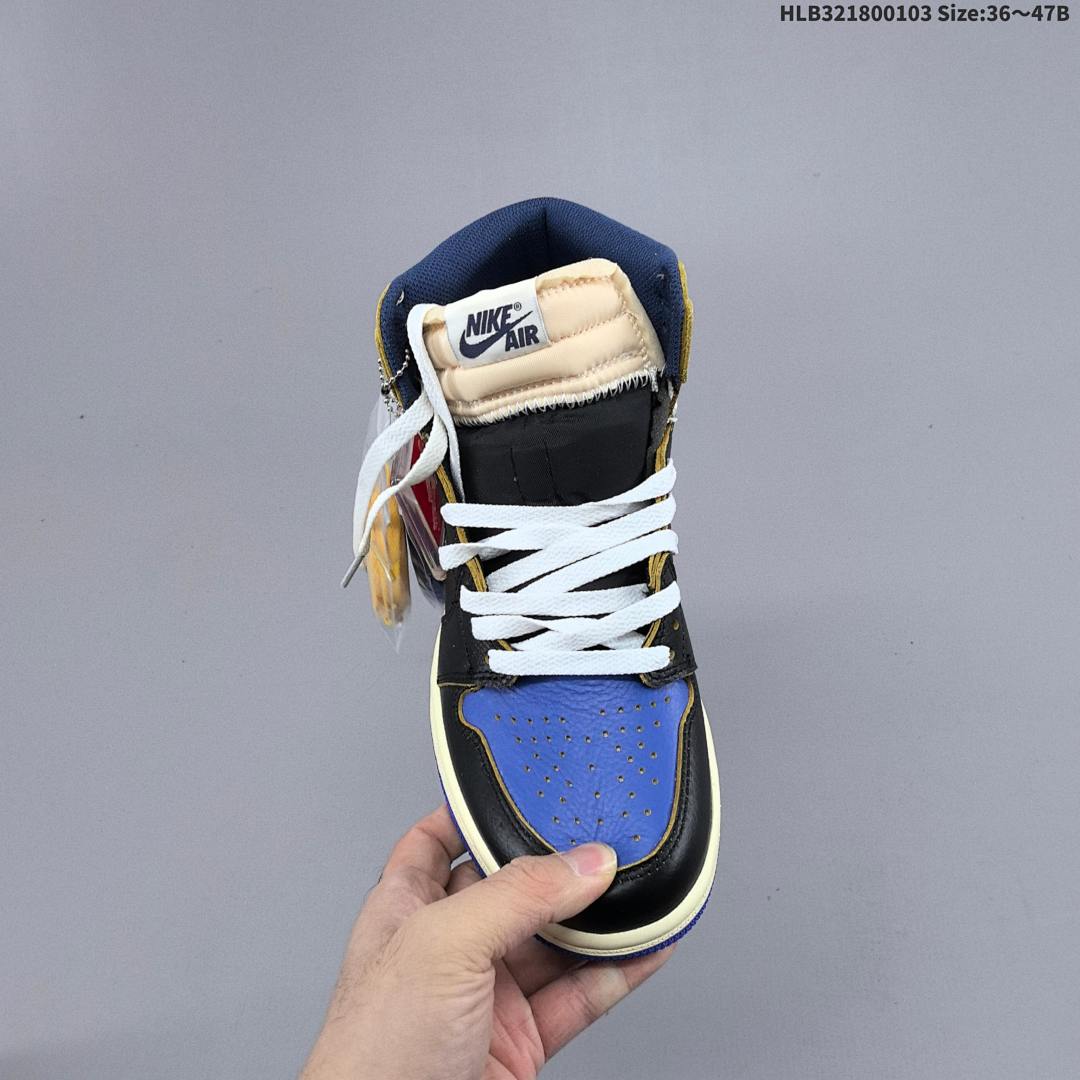 Union x Fragment Design x Air Jordan 1 Retro High OG AJ1 1 aj1 1 - foto 6