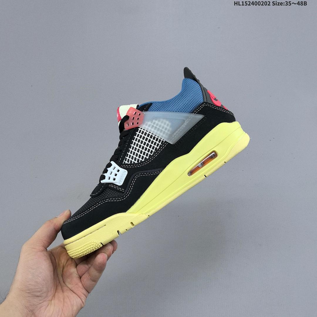 Union x Air Jordan 4 Retro SP "Off Noir" AJ4 4 aj4 4 - foto 7